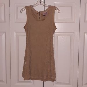 Love on a Hanger Sleeveless Lace Dress